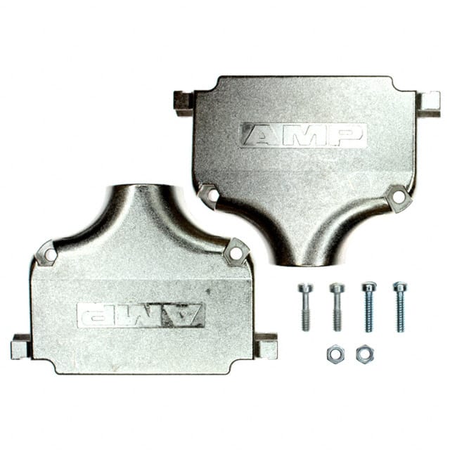 745174-3 TE Connectivity AMP Connectors  Capots de connecteurs D-Sub en forme de D